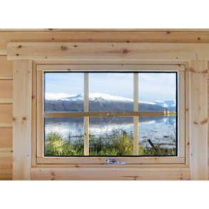 Ekstra vegg med vindu