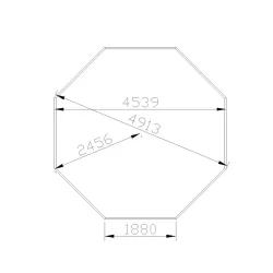Grillhytte Royal original 17m�