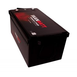 SKANBATT Premium Lithium - 12V 300Ah 200A BMS - 523x269x218mm - Bluetooth - Heat - 8 �rs garanti