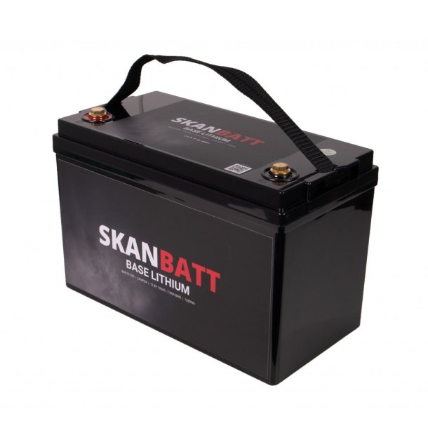 SKANBATT Base Lithium - 12V 100Ah 100A BMS