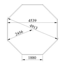Komfort 17 kvm. Med Grill, Pipe, Benker