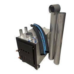 Badestamp for 8 personer, vedfyrt