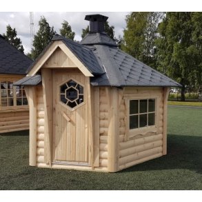 Komfort 7kvm. Med Grill, Pipe, Gulv, Benker