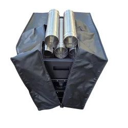 Lauvset saunatelt med ovn