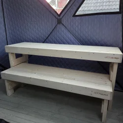 Badstubenk, dobbel, sammenleggbar