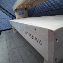 Badstubenk, dobbel, sammenleggbar