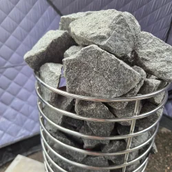 LAUVSET saunatelt med gassovn.