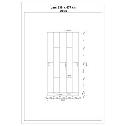 Badstu Lars, 3 rom, inkl ovn, inkl frakt*
