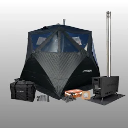 Lauvset saunatelt med ovn - GL�D