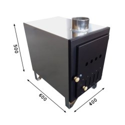 Badestamp for 8 personer, vedfyrt