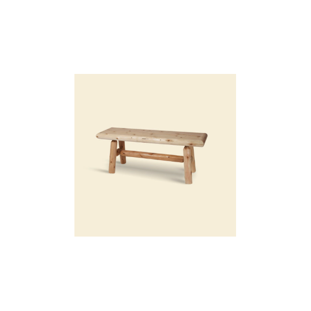 Log short bench, 120 cm
