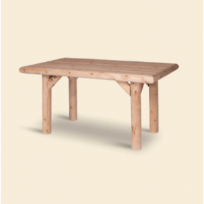 Log small dining table, 140 cm