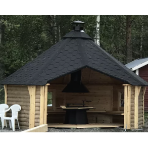 Vidda 17 (Gapahuk), med benker, uten grill og pipe