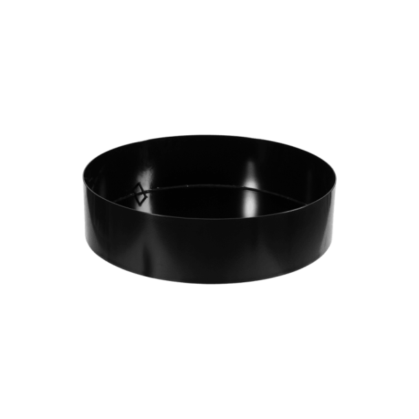 Vannspeil, 70 cm sortlakkert