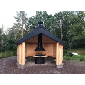 Gapahuk 12 kvm med Grill og benker