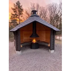 Gapahuk 12 kvm med Grill og benker